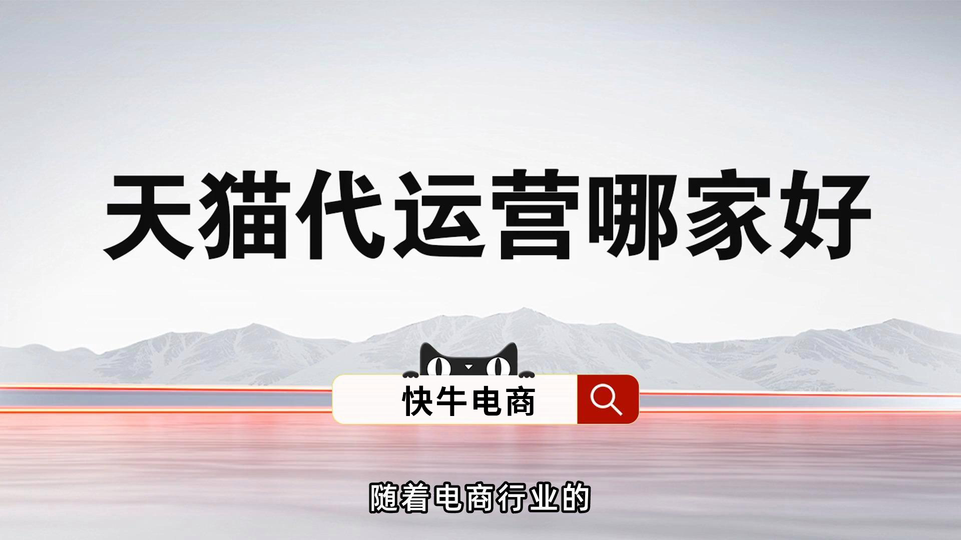 合肥淘宝天猫代运营推