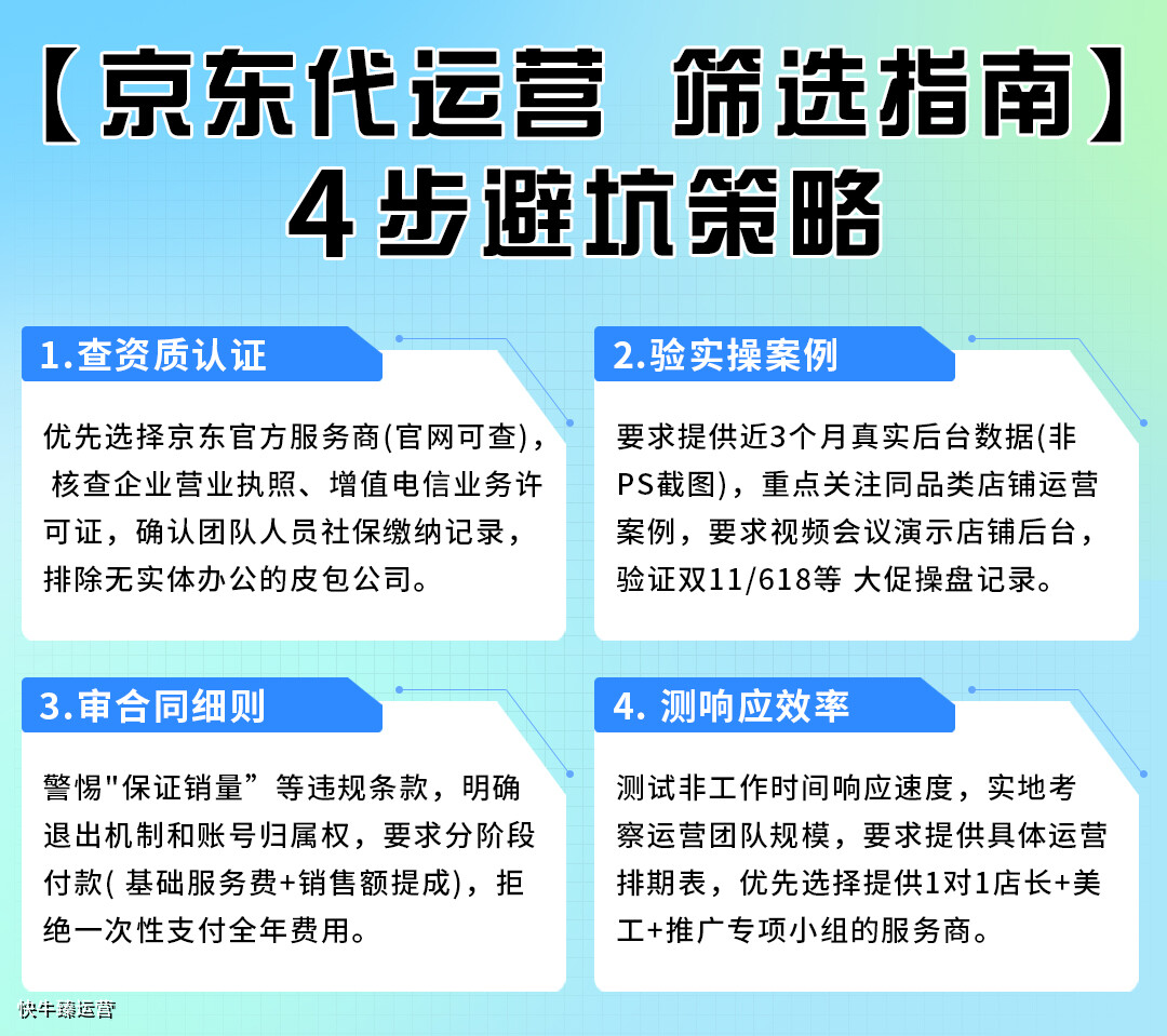 京东代运营公司怎么选