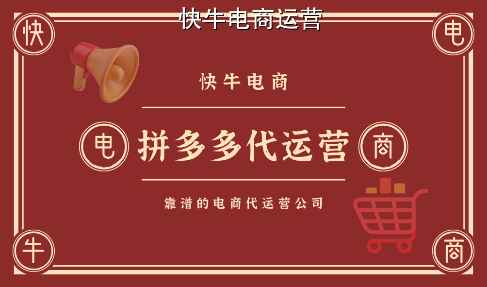 肥东拼多多代运营公司